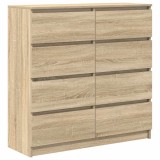 Bufeta Stejar Sonoma 100x35x99 cm Lemn prelucrat, DKD Home Decor