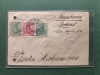 Plic corespondenta anul 1909 Isidor Habermann , cu sigiliu , timbre si stampile