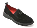 Mocasini GRYXX negri, 550, din piele intoarsa
