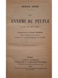Henrik Ibsen - Un ennemi du peuple (Editia: 1921)