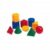 Forme geometrice din plastic - 10 piese, Learning Resources