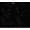 Plita incorporabila vitroceramica Electrolux EHF6241FOK, 4 zone, semnal sonor, sticla neagra