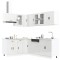 vidaXL Set dulap de bucătărie 11 piese &bdquo;Porto&rdquo; alb lucios Lemn 3314903