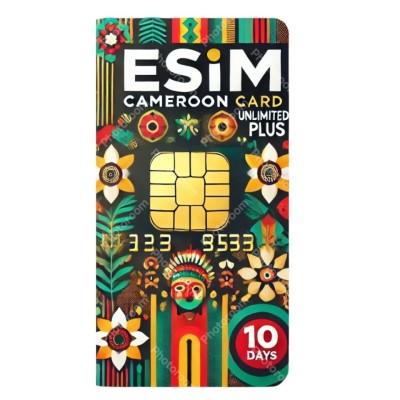 eSIM Cameroon, Unlimited Plus, 10 Days foto