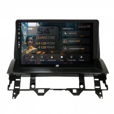 Navigatie Mazda 6 (2002-2008) 4GB RAM Android 13 Quadcore DSP GPS Wi-FI Carplay Android Auto USB Bluetooth Waze Touchscreen 10.1 inch foto