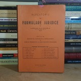 LASCAR DAVIDOGLU - REPERTORIU DE FORMULARE JURIDICE , EDITIA II-A , REVAZUTA , 1942 *