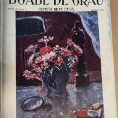 Revista Boabe de grâu 1933 anul IV numarul 4 revista de cultură