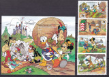 Caicos 1985 Disney Grimm MI 85-88 + bl.13 MNH, Nestampilat