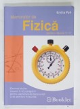 MEMORATOR DE FIZICA PENTRU CLASELE 9 -12 de EMILIA POLL , 2011 , FORMAT MIC