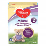 Lapte praf Milupa Milumil 2, 600g, de la 6-12 luni