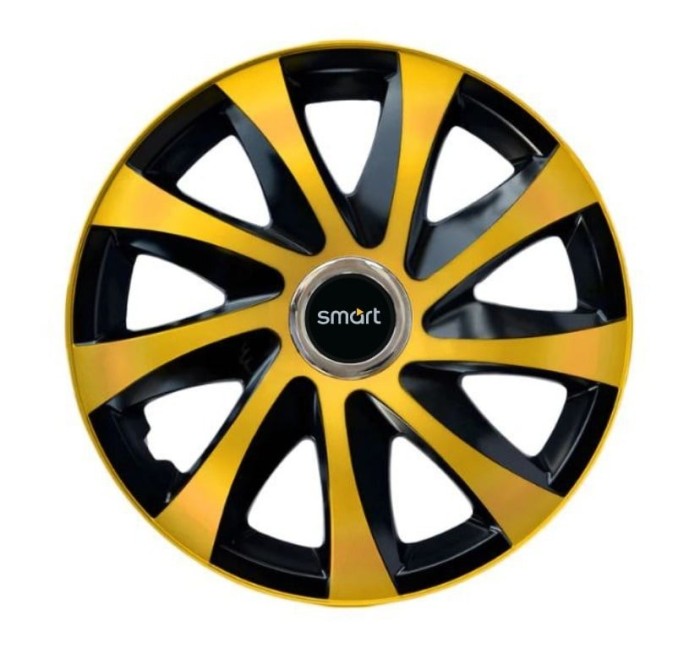 Set 4 capace roti Drift extra gold R15 pentru gama auto Smart