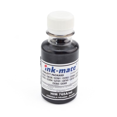 Cerneala refil Black (negru) pentru imprimante HP - 100 ml foto