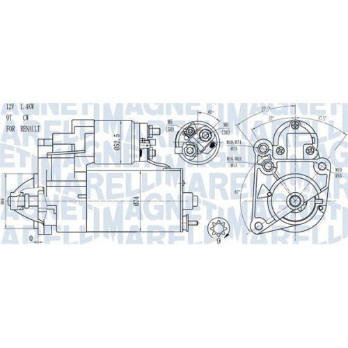 Electromotor Opel; Renault; Suzuki, 1.9 D, 1.8 16V, 1.8, 2.0, 1.9 D Eco, 2.0 16V, 2.0 i, 1.4, 1.9 TD 4WD