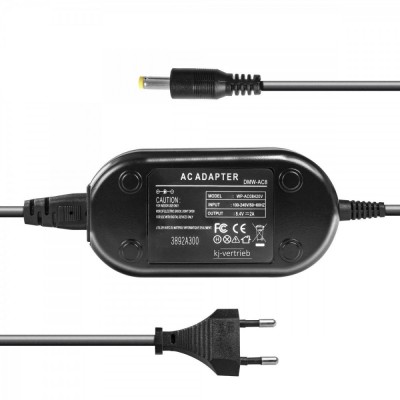 AC adapter replace DMW-AC8 + DMW-DCC6 pentru Panasonic Lumix DMC-FZ foto