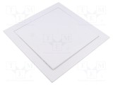 Accesorii: uşiţă de vizitare albă polipropilenă 200x200mm DR