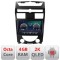 Navigatie Ssang Yong Rexton 2006-2013 C- rexton07 Android Octa Core Ecran 2K QLED GPS 4G 4+32GB 360 kit-rexton07+EDT-E410-2K CarStore Technology