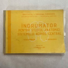 Indrumator pentru studiul anatomiei sistemului nervos central