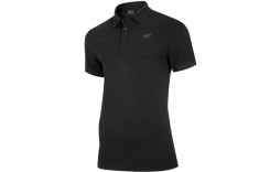 Tricouri polo 4F Men&amp;#039;s T-shirt Polo NOSH4-TSM008-20S negru foto