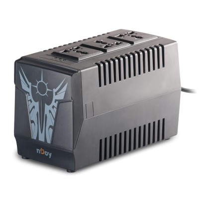 AVR NJOY, &amp;quot;PALADIN&amp;quot;, AVR cu sinusoida simulata, 1000VA/500W, Universal x 3, &amp;quot;PWAV-10003PL-AZ01B&amp;quot; (timbru verde 11 lei) foto