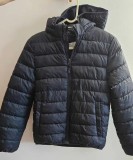 Jachetă hidrofugă termoizolantă copii H&amp;M bleu, NOU, 11-12 ani, Bleumarin