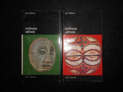 Leo Frobenius - Cultura Africii 2 volume foto