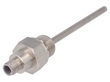 Senzor Temperatură Pt1000 Cl.A &Oslash;6x100mm G 1/2 A -20&divide;180&deg;C