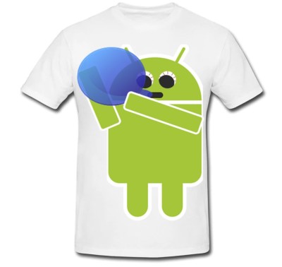 Tricou &amp;quot; Android 7.1 2 logo &amp;quot; foto