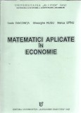 Matematici aplicate in economie - Gheorghe Rusu, Vasile Diaconita
