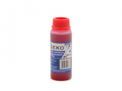 Ulei rosu pentru ungere motoare 100ml, GEKO G82010 foto