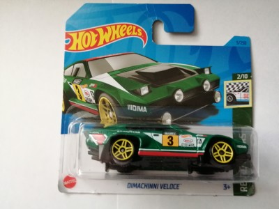 bnk jc Hot Wheels Dimachinni Veloce - 2023 Retro Racers 2/10 foto