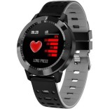 Bratara Fitness iUni CF58, Display OLED, Bluetooth, Pedometru, Monitorizare Puls, Notificari, Gri