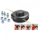 Mosor motocoasa (cap damil) semiautomat 130mm PRO + adaptoare