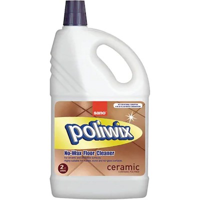 Detergent pentru pardoseli Sano Poliwix Ceramic, 2l foto