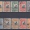ROMANIA 1906 LP 61 CAROL I 25 ANI PROCLAMAREA REGATULUI SERIE STAMPILATA
