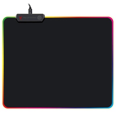 Mouse pad gaming iluminat RGB 300x250x4mm VARR OVMPLB foto