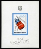 Romania MNH 1967 - Jocurile Olimpice de Iarna JO Grenoble - LP 658
