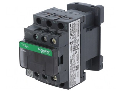 Contactor 3P 120VAC 9A cu Contacte Auxiliare foto