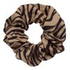 Elastic Păr Damă, Model Zebra, Culoare Bej/Negru, Oem