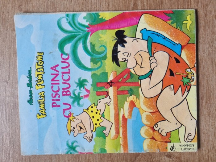 Revista benzi desenate Egmont Familia Flintstone - Piscina cu bucluc