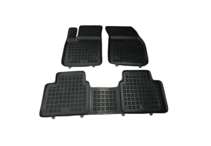 Covorase auto Ford Focus, 04.2018-12.2021; Focus, 01.2022-, negru; elastomer, RapidAuto