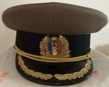 M2 15 - Cascheta militara - post 89 - culoare neagra artilerie - piesa de colectie