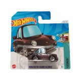 Mașinuță Hot Wheels Porsche 911 Turbo 3.6 (964), machetă auto, maro, 1:64