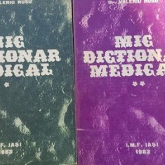 Mic dictionar medical 1, 2- Valeriu Rusu