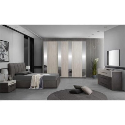 DORMITOR COMPLET FURN 24 ( SOMIERA SI SALTEAUA GRATUITE) PAT 160/200 CM foto