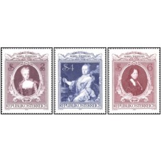 Austria 1980 - 200 de ani de la moartea &icirc;mpărătesei Maria Tereza, serie neuzata