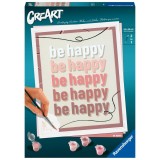 Cumpara ieftin Ravensburger - CreArt pictura pe numere pentru adulti Be Happy