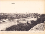 Litografie Panorama sur la Seine, vers la Tour Eiffel