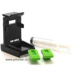Dispozitiv incarcare si desfundare cartuse HP652 F6V25AE F6V24AE HP-652XL negre