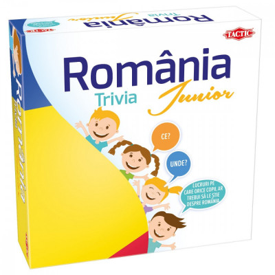 Joc de societate Trivia Junior Romania foto