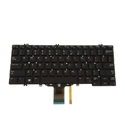Tastatura Iluminata Dell Latitude 5289, Layout: QWERTY US, 0346TJ foto